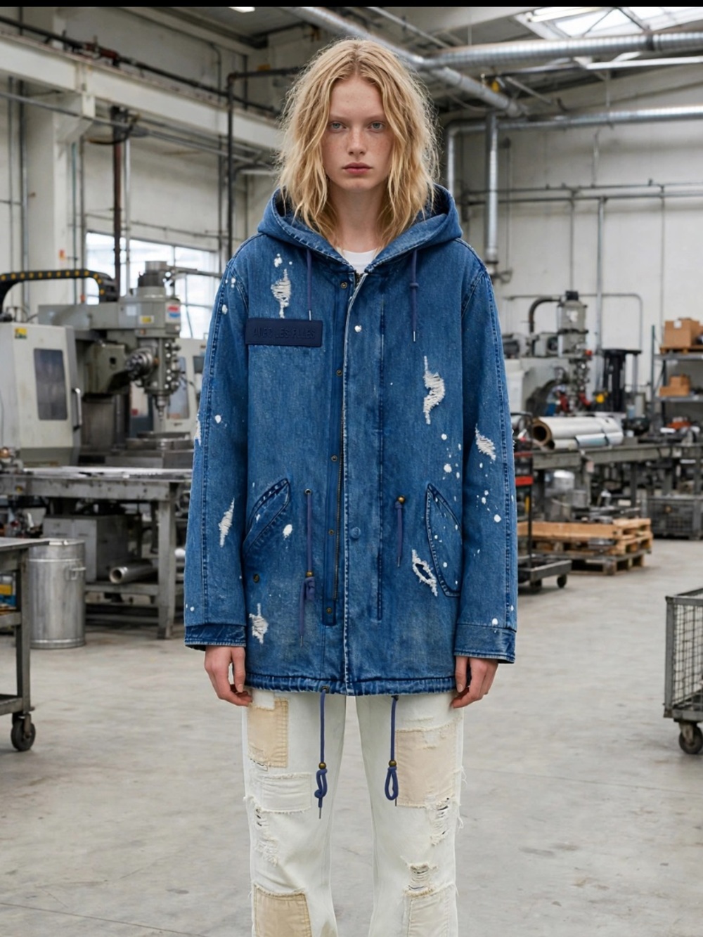 Anthropologie Avec Les Filles distressed jacket